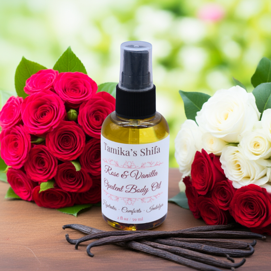 Rose & Vanilla Opulent Body Oil