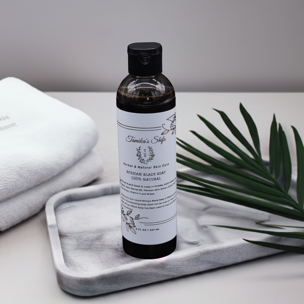 African Black Liquid Soap