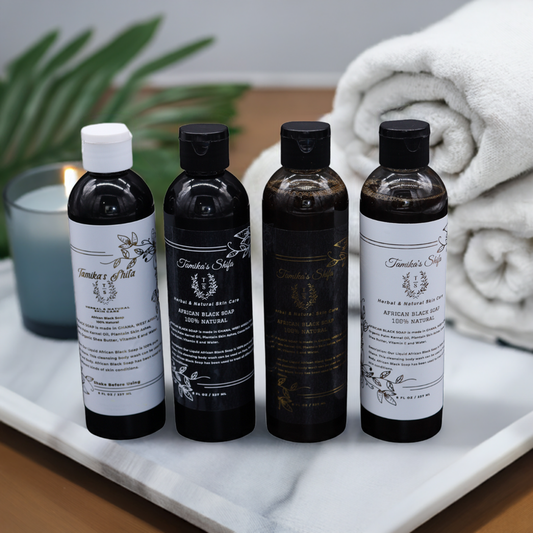 African Black Liquid Soap