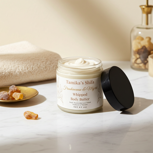 Frankincense & Myrrh Pearl Body Butter