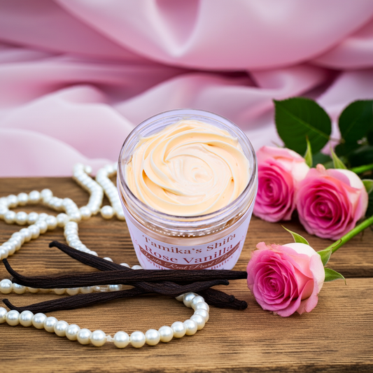 Pearl-Infused Rose Vanilla Body Butter