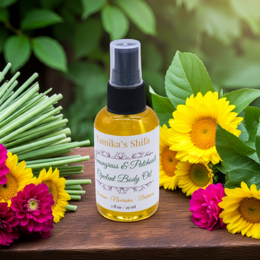 Lemongrass & Patchouli Opulent Body Oil