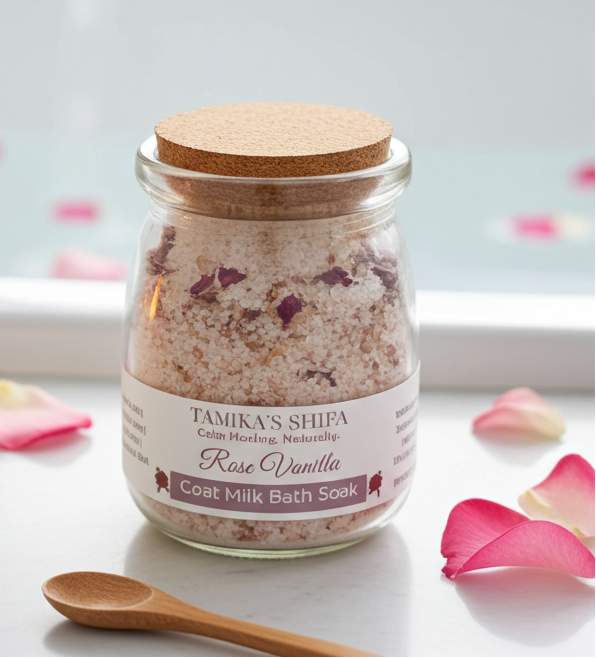 Rose Vanilla Goat Milk Bath Soak