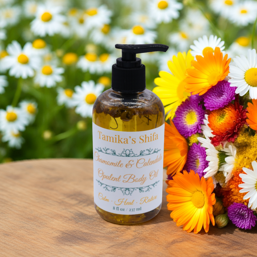 Chamomile & Calendula Opulent Body Oil