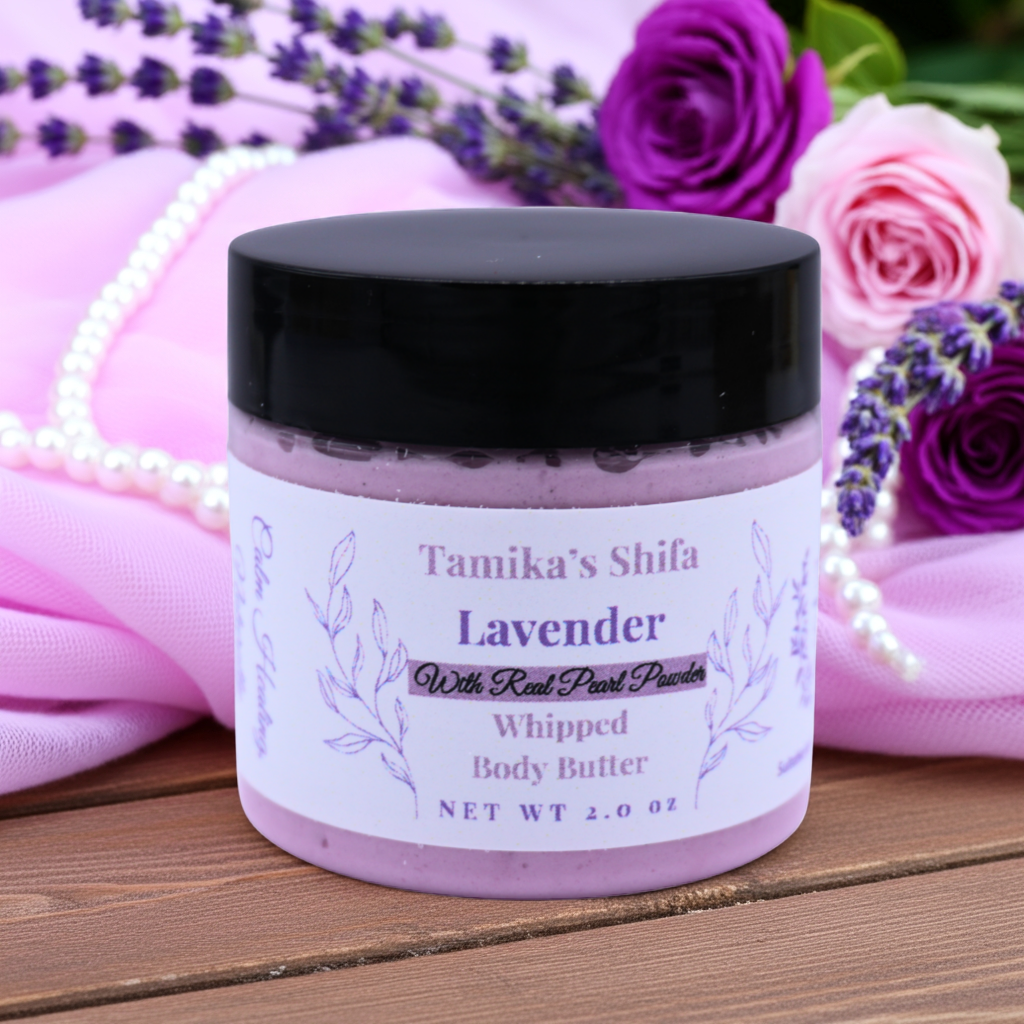 Pearl-Infused Lavender Body Butter