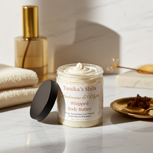 Frankincense & Myrrh Pearl Body Butter