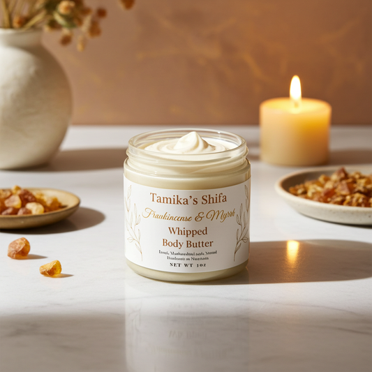 Frankincense & Myrrh Pearl Body Butter