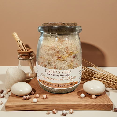 Frankincense & Myrrh Goat Milk Bath Soak