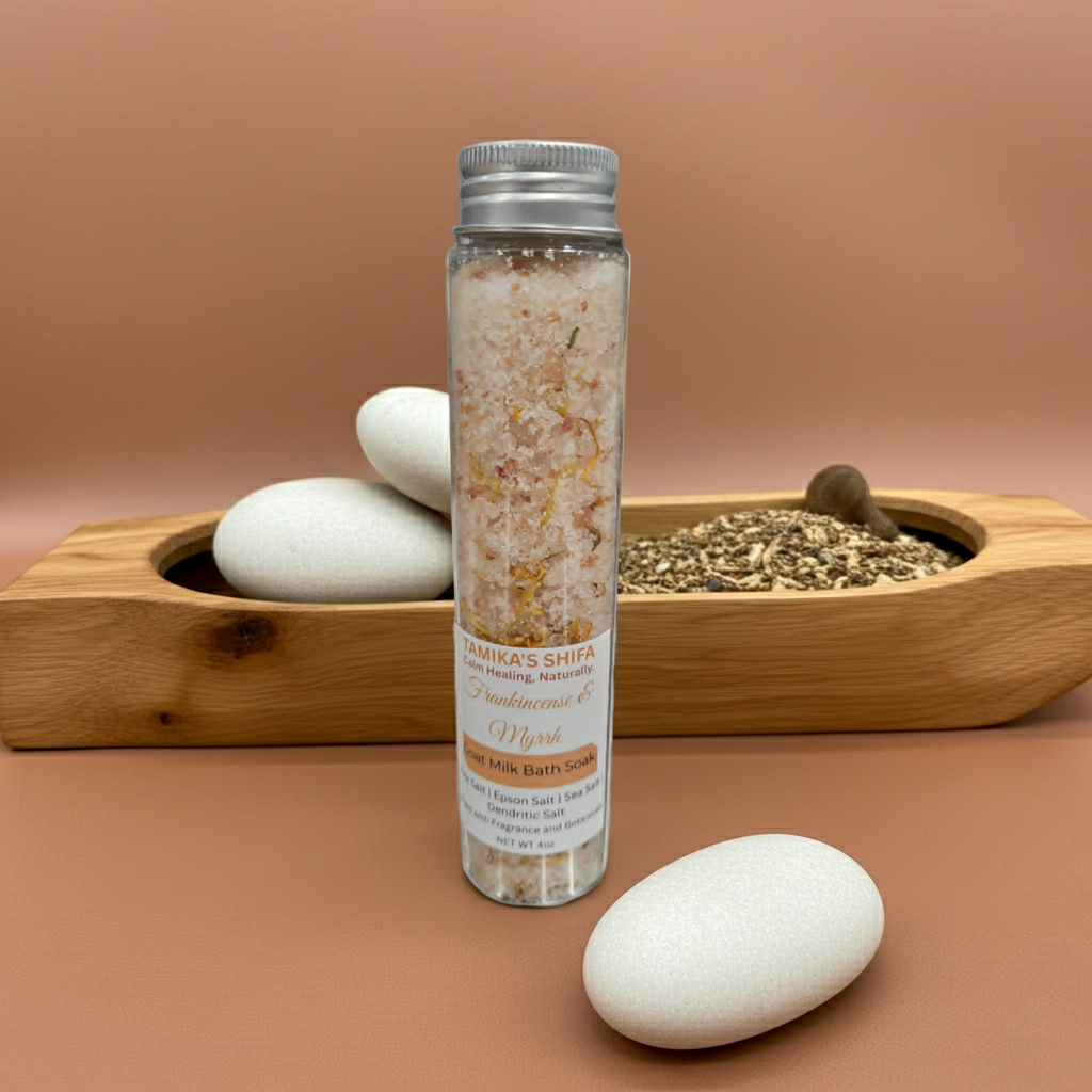 Frankincense & Myrrh Goat Milk Bath Soak