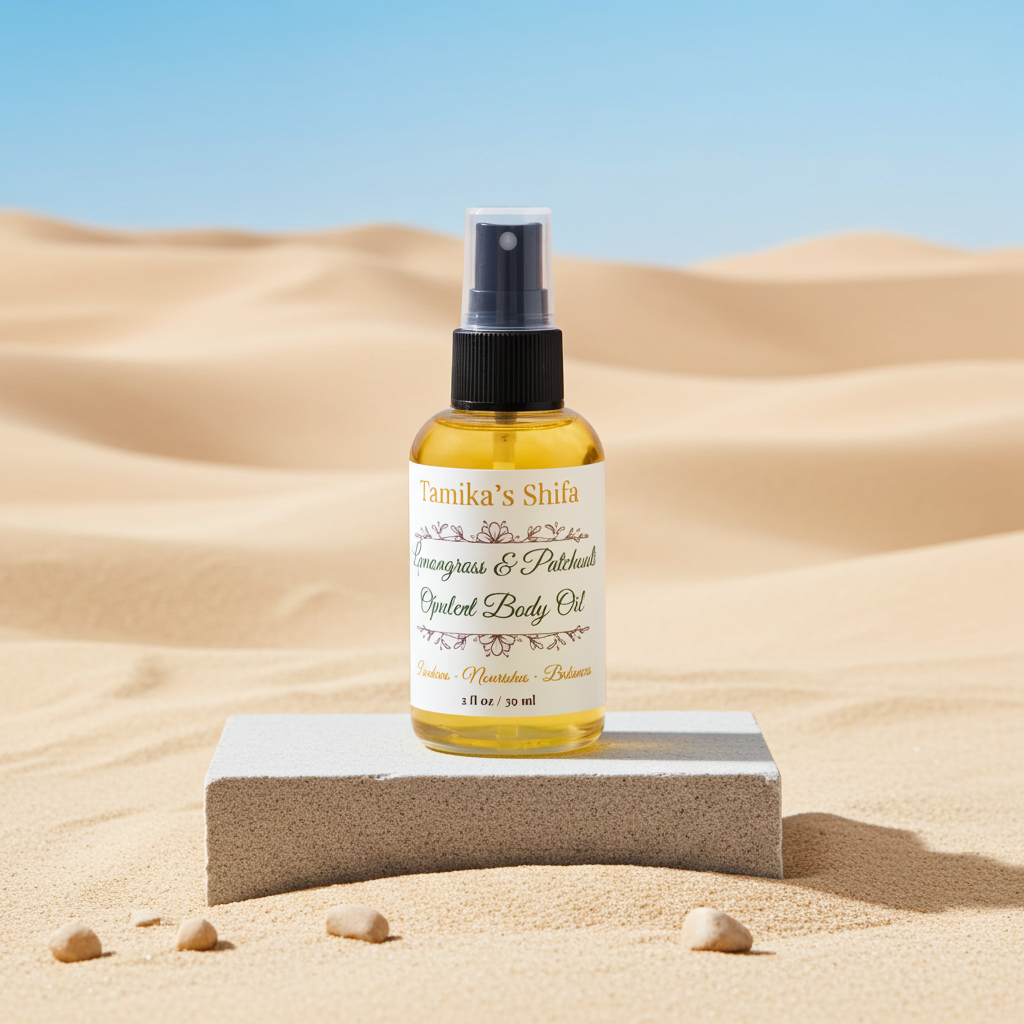 Lemongrass & Patchouli Opulent Body Oil