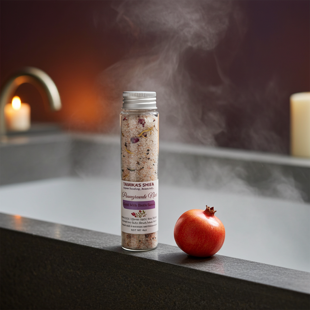 Pomegranate Noir Goat Milk Bath Soak