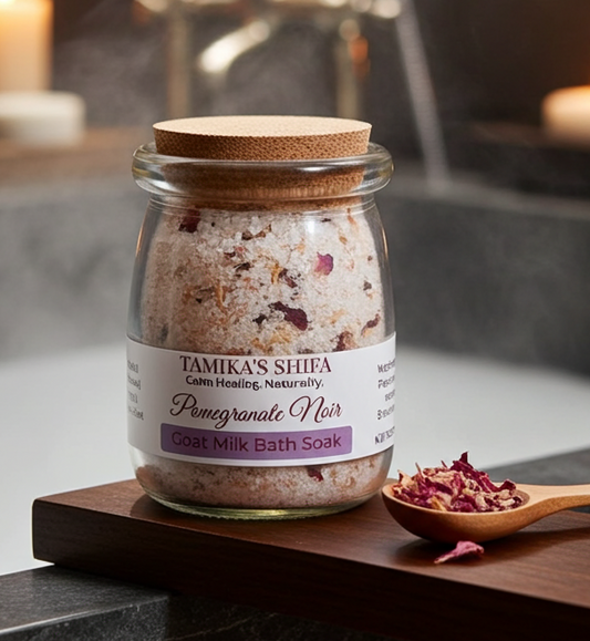 Pomegranate Noir Goat Milk Bath Soak