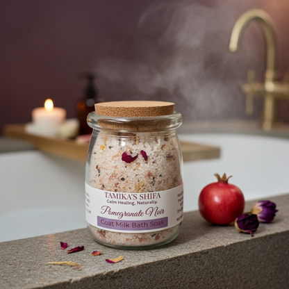 Pomegranate Noir Goat Milk Bath Soak