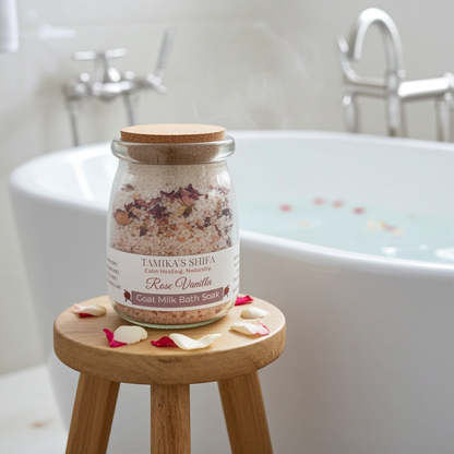 Rose Vanilla Goat Milk Bath Soak