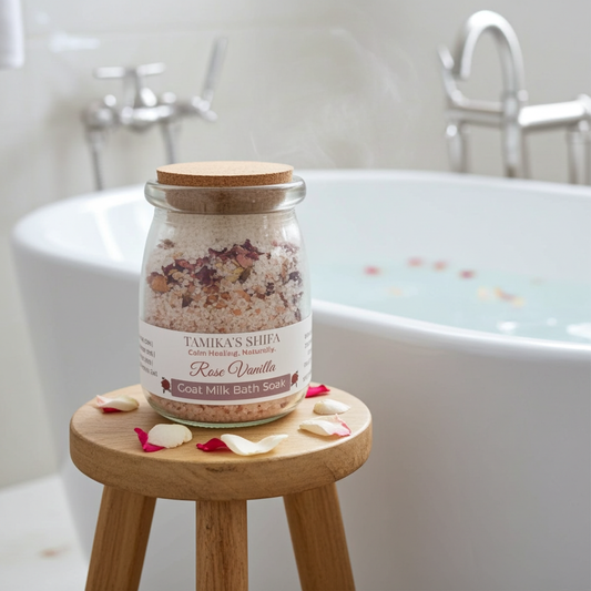 Rose Vanilla Goat Milk Bath Soak