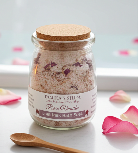 Rose Vanilla Goat Milk Bath Soak