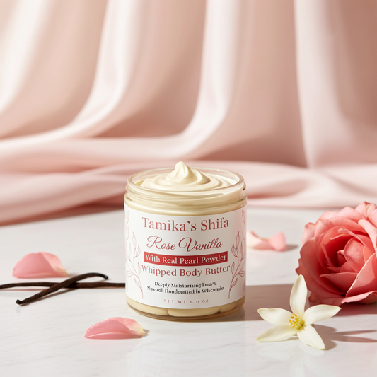 Rose Vanilla Pearl Body Butter