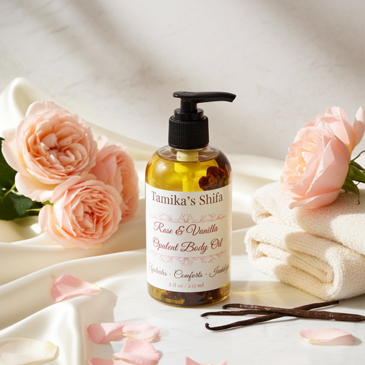 Rose & Vanilla Opulent Body Oil