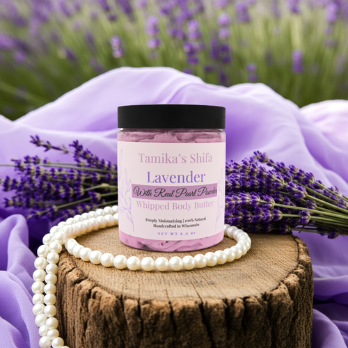 Pearl-Infused Lavender Body Butter