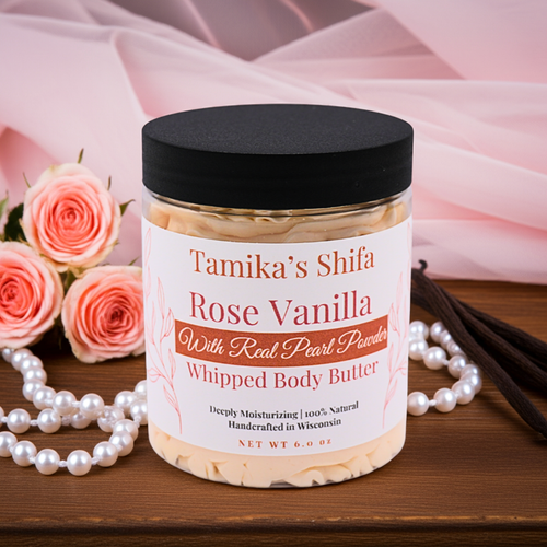 Pearl-Infused Rose Vanilla Body Butter